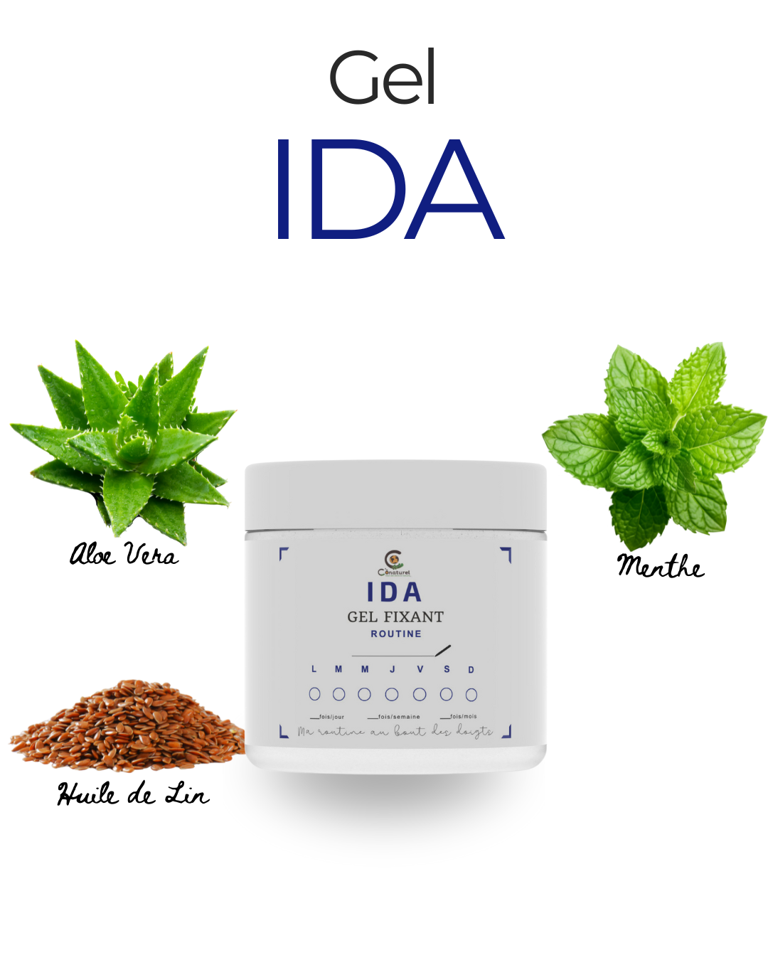 Ida Gel Fixant (Revitalisant)