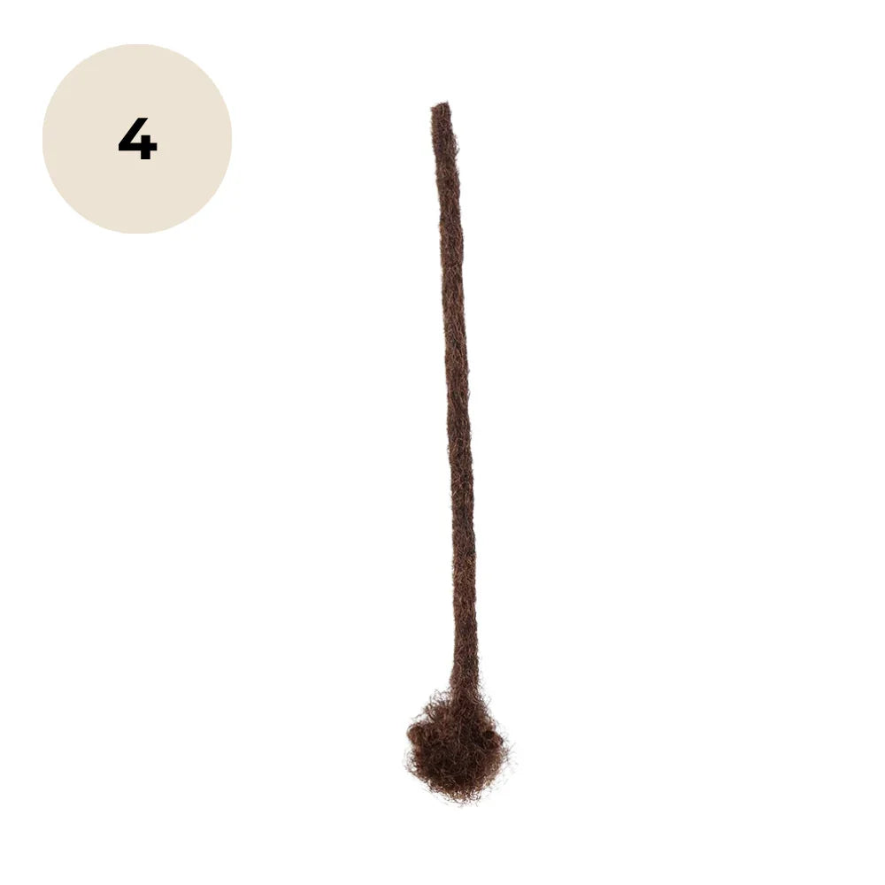 Extensions locks naturelles en cheveux 100% humains