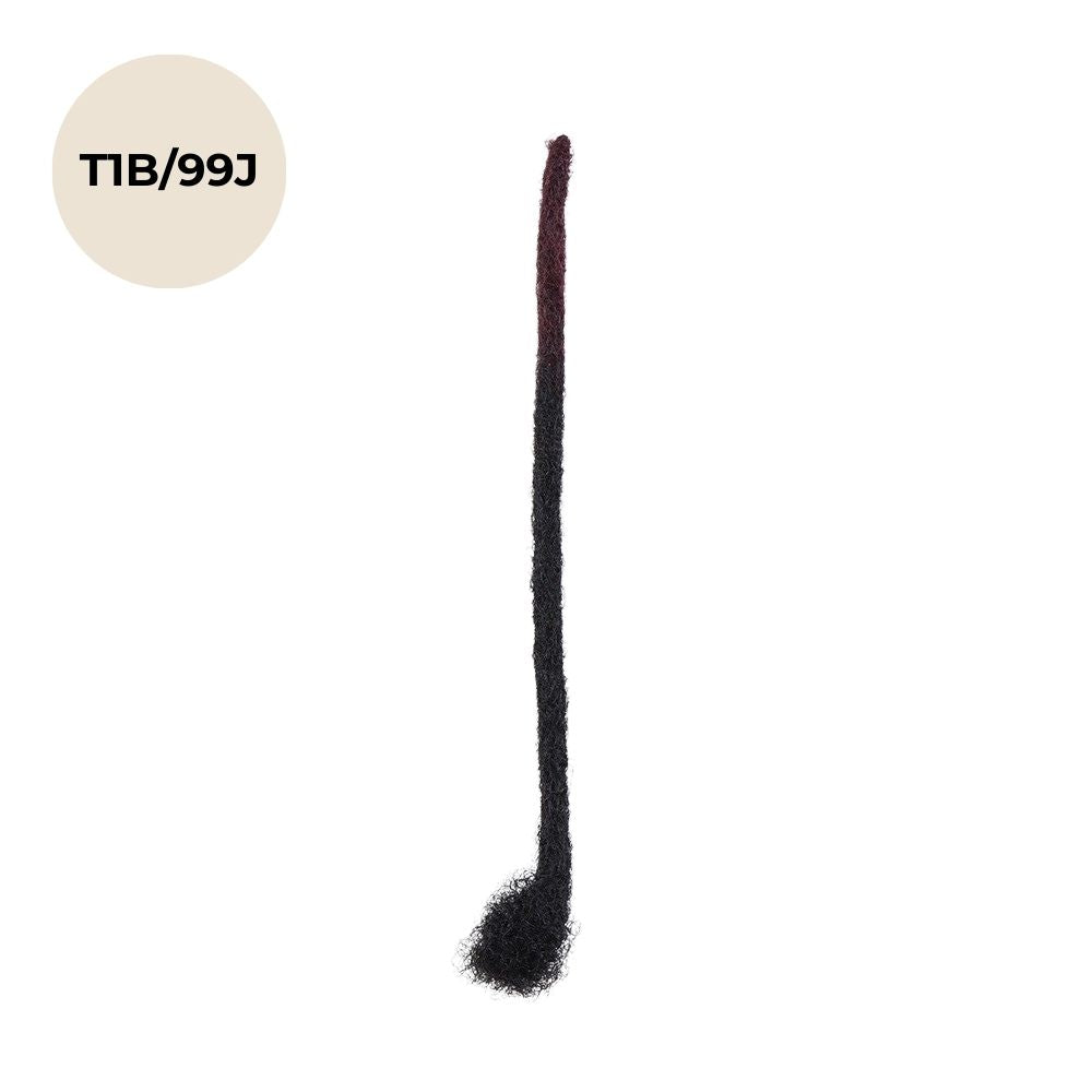 Extensions locks T1B/99J noir et bordeaux Conaturel