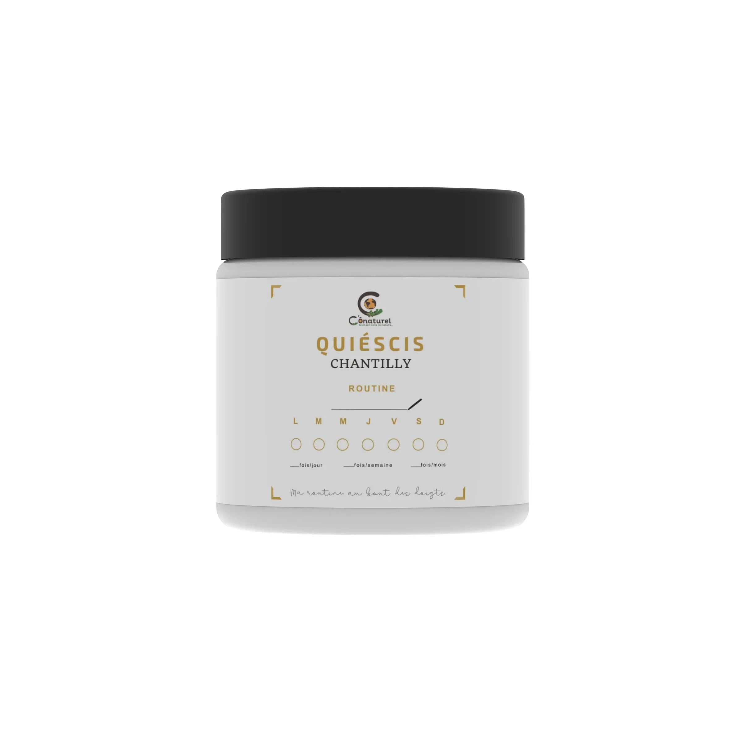 Quiéscis Chantilly conaturel pour locks cheveux naturels et bouclés