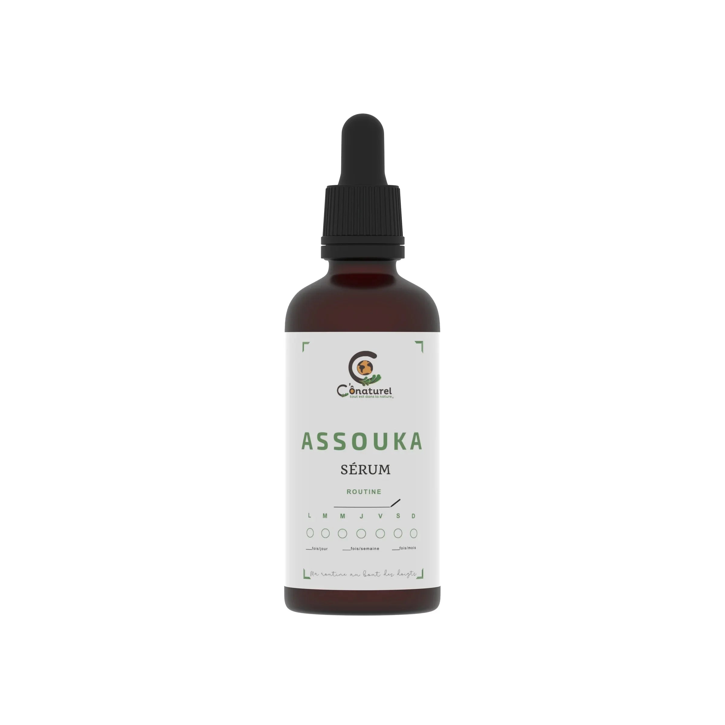 Sérum nourrissant ASSOUKA Conaturel pour locks, cheveux afro et bouclés