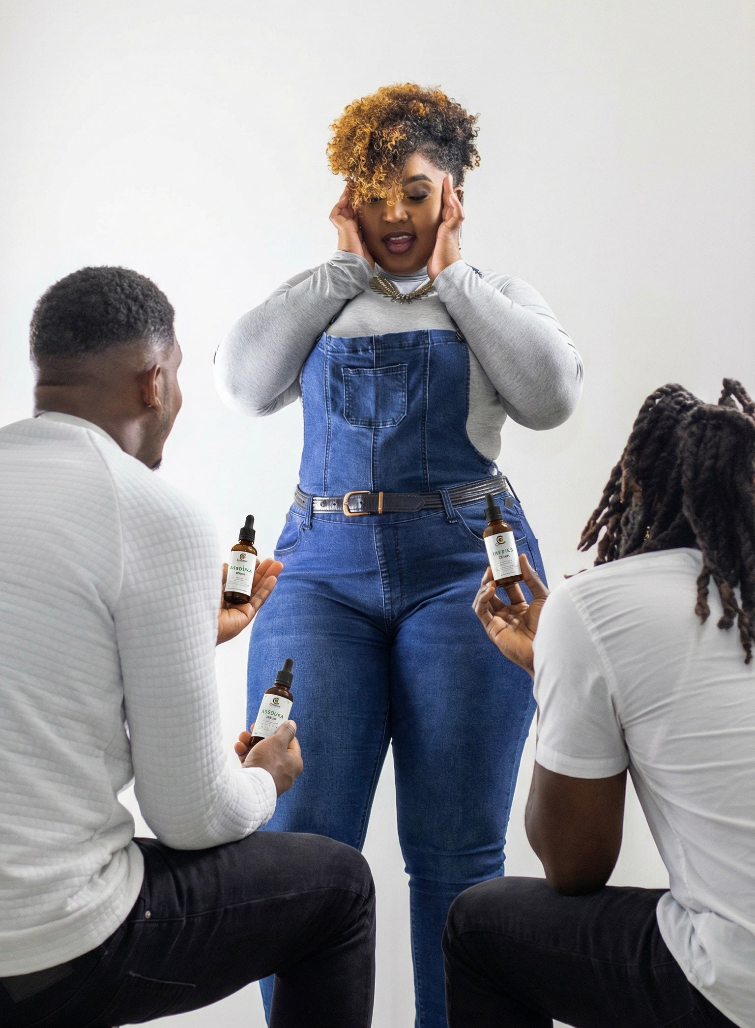 Sérum capillaire naturel Conaturel pour locksé cheveux afro et bouclés – soin nourrissant aux huiles végétales