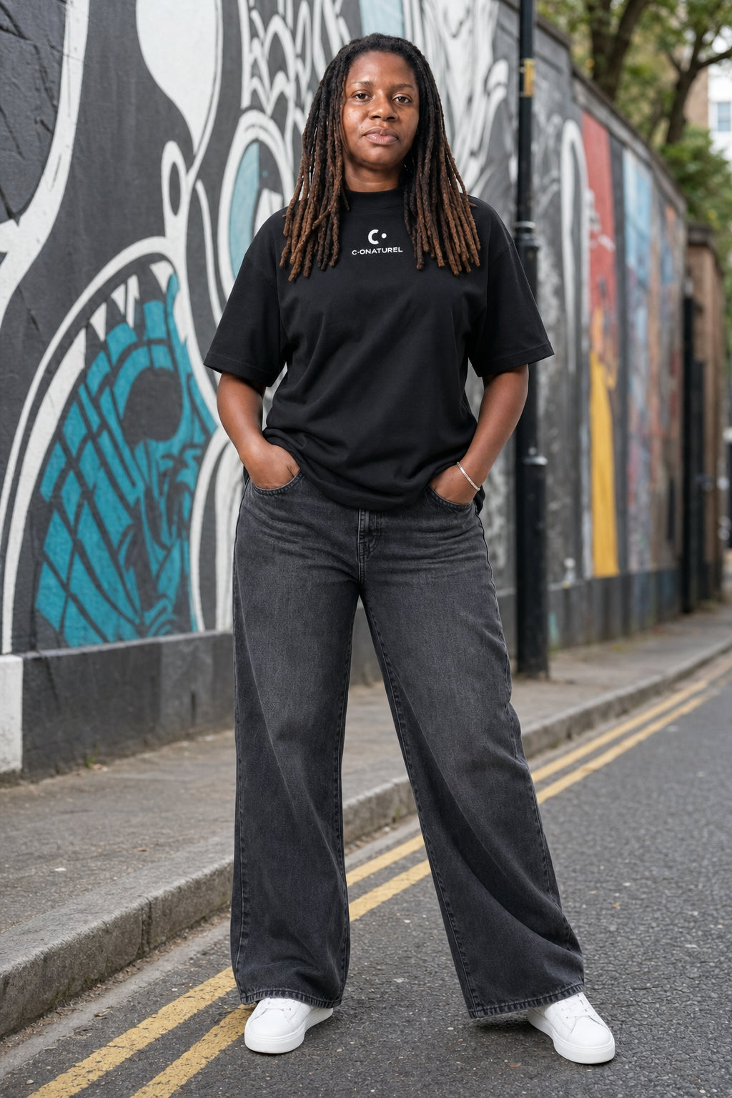 Man "Jo" portrait back French Navy / Black / Heather Grey