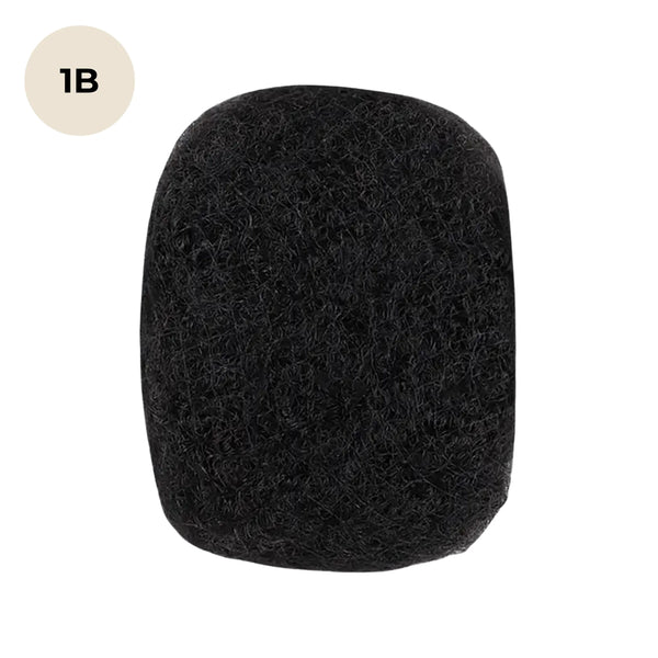 afro kinky naturelles couleur 1B noir naturel en cheveux 100% humains