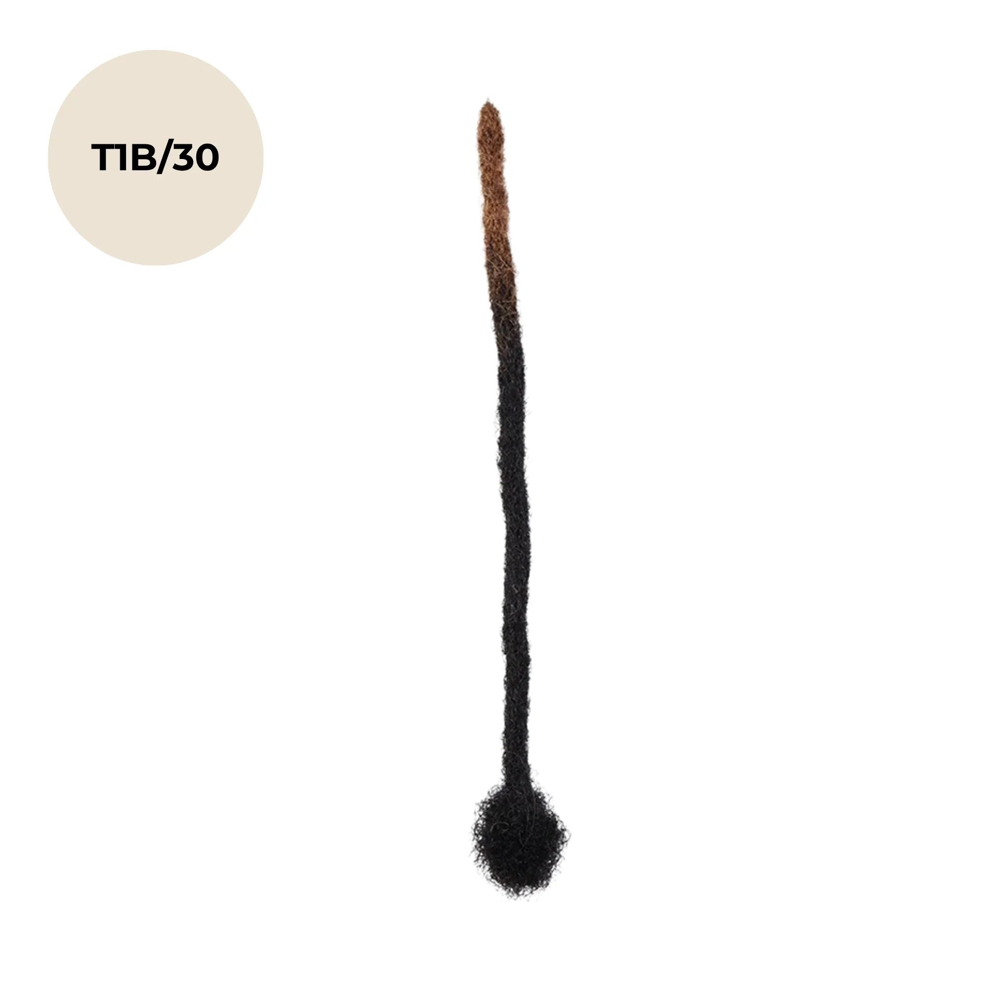 Extensions locks T1B/30 noir et châtain Conaturel