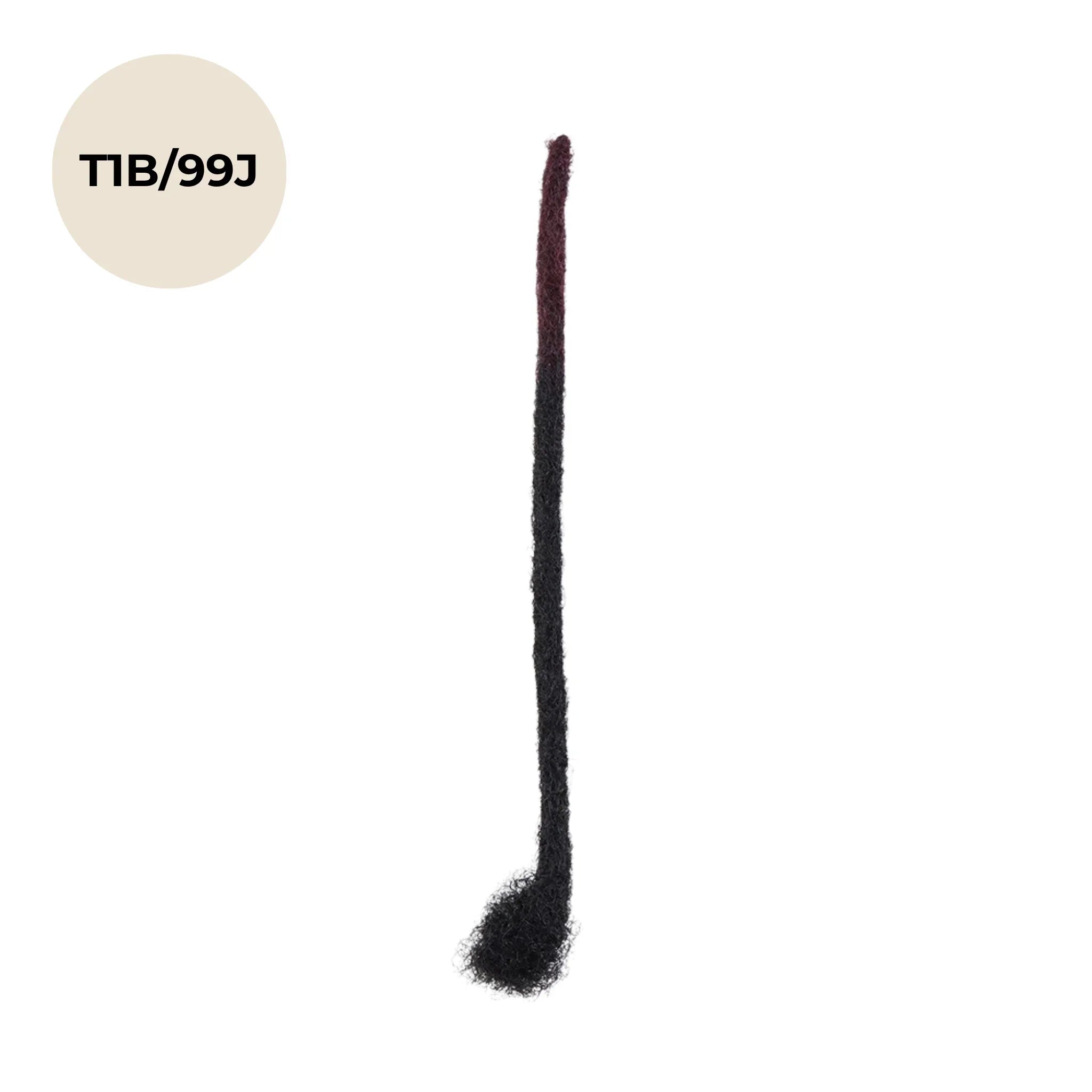 Extensions locks T1B/99J noir et bordeaux Conaturel