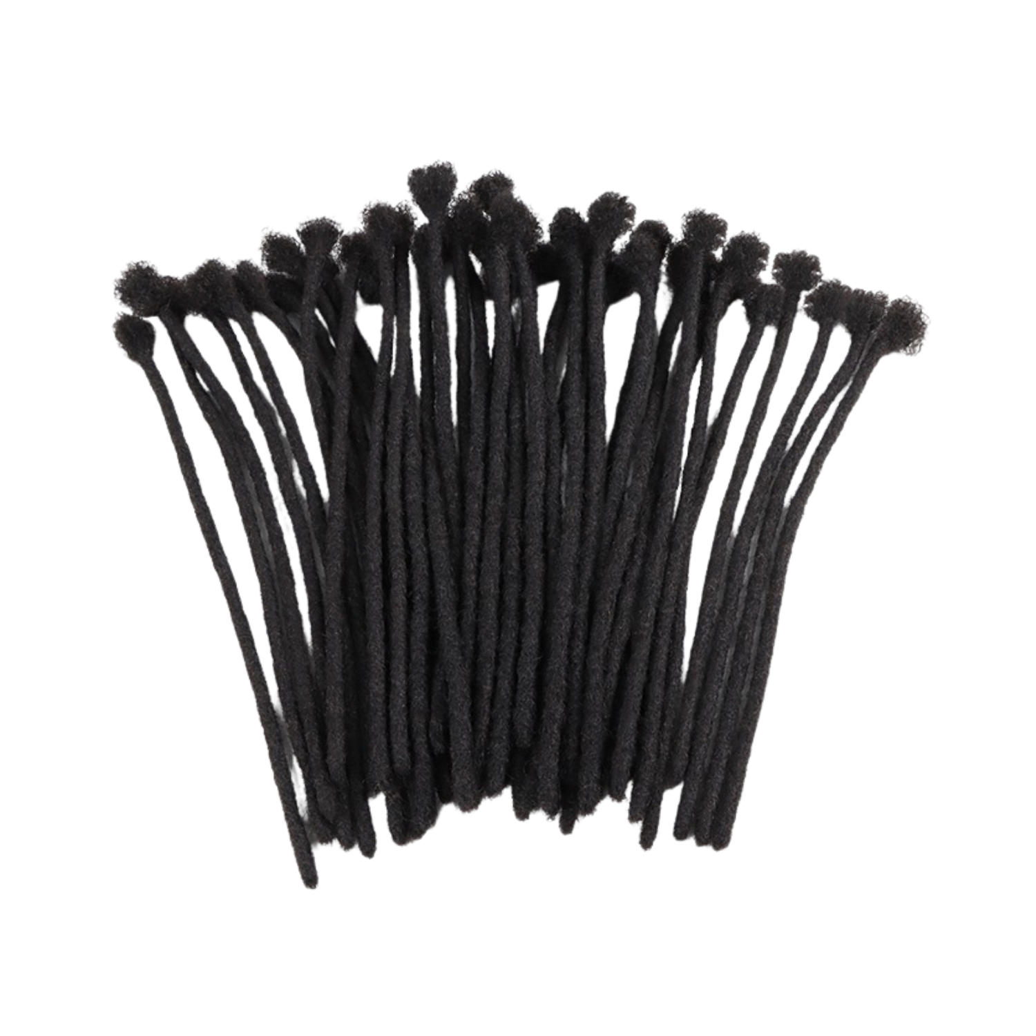 Extensions locks naturelles en 100% cheveux humains couleur noir 1B Conaturel