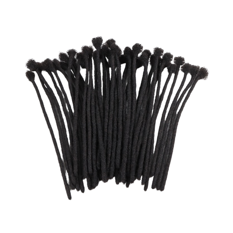 Extensions locks naturelles en 100% cheveux humains couleur noir 1B Conaturel