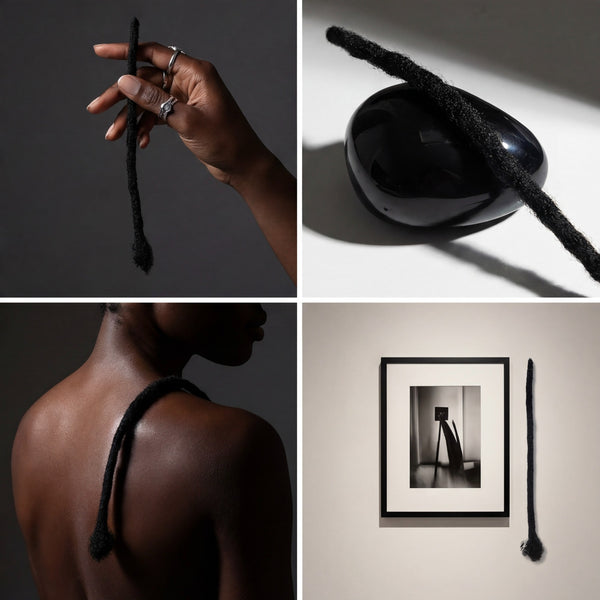 extensions locks noir naturelles natural cheveux naturels rendu indétectable CONATUREL